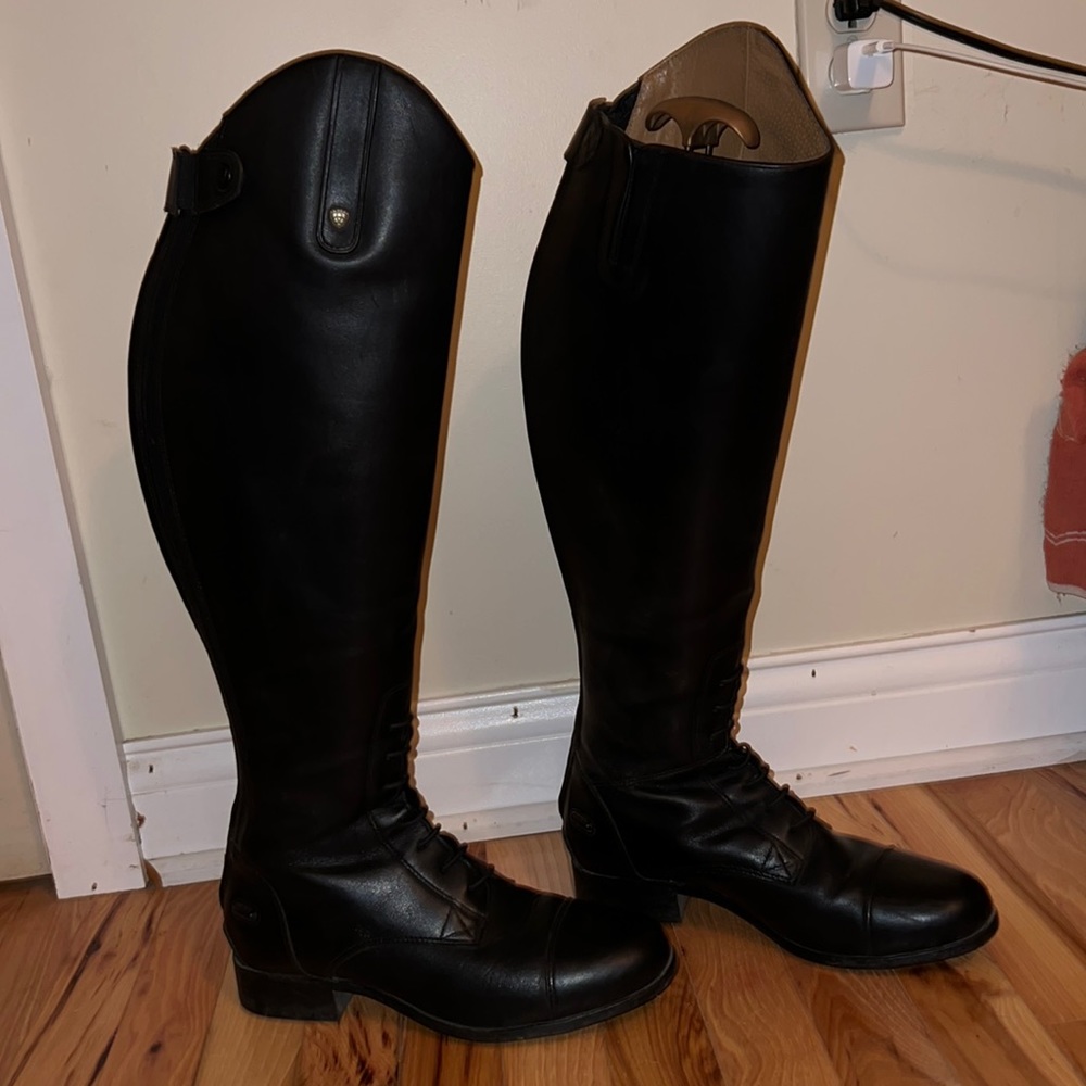 Ariat heritage contour II field boots size 8.5 wide calf